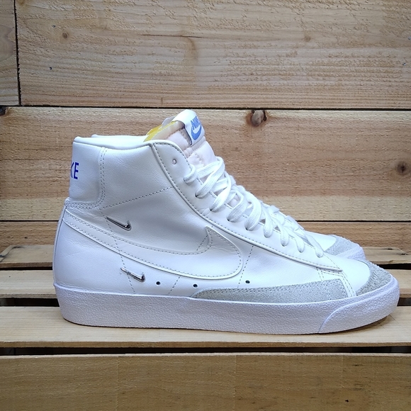 Nike Shoes - Nike Blazer Mid '77 SE Sisterhood Limited Ed., Women 9.5, White Metallic Silver